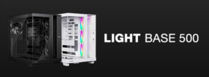 Image of black and white be quiet light base 500 cases