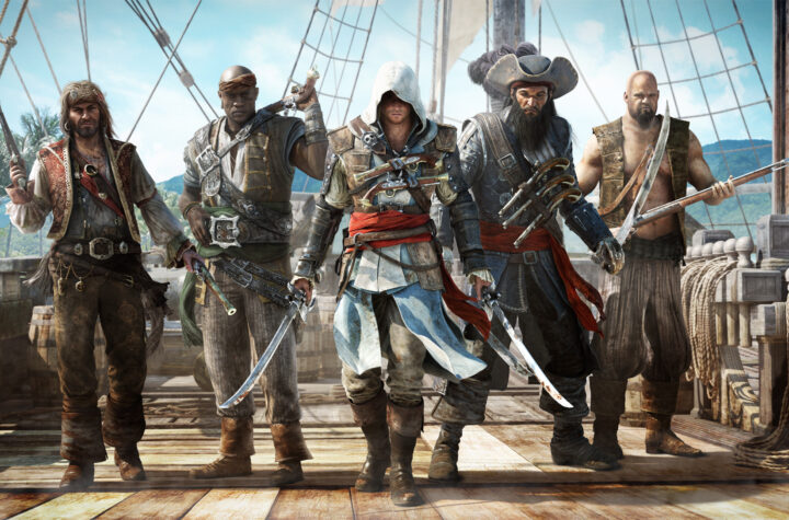 Assassin's Creed Black Flag Resynced - art