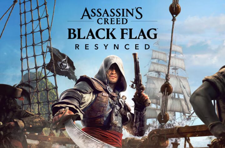 Assassin's Creed Black Flag Resynced - key art