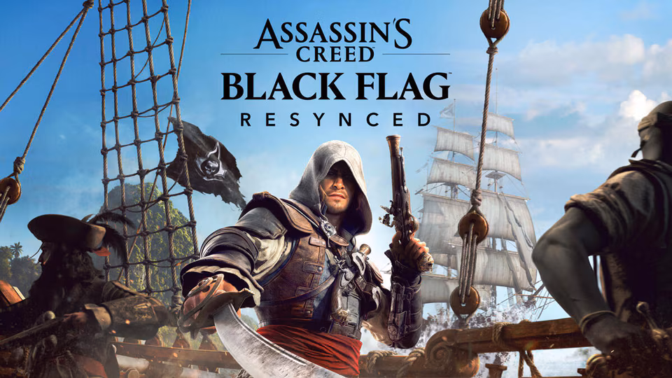 Assassin's Creed Black Flag Resynced - key art
