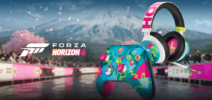 Forza Horizon 6 controller and headset