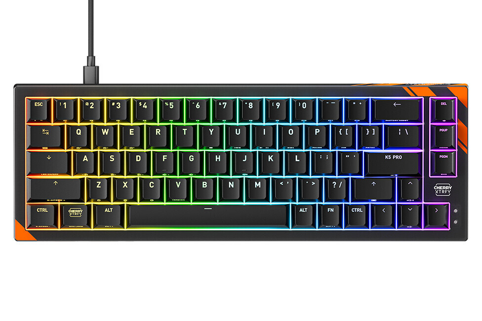 CHERRY XTRFY K5 Pro TMR Brings Faster Speed and Better Precision for Gamers