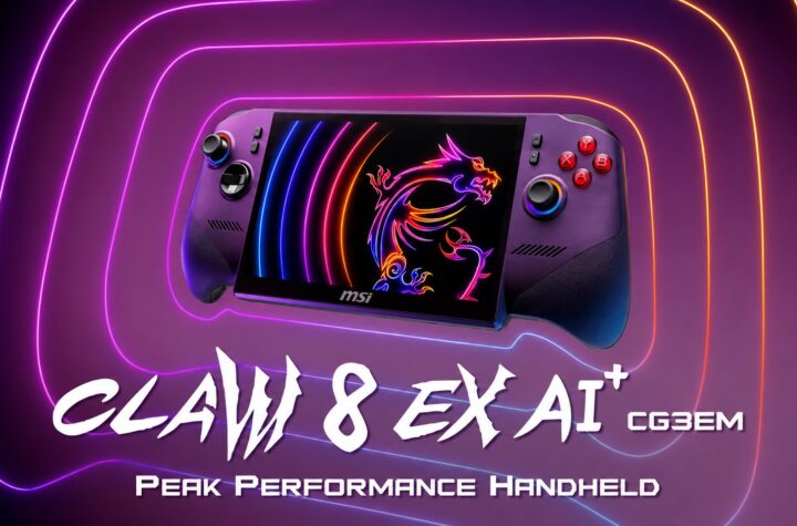 MSI Claw 8 EX AI+
