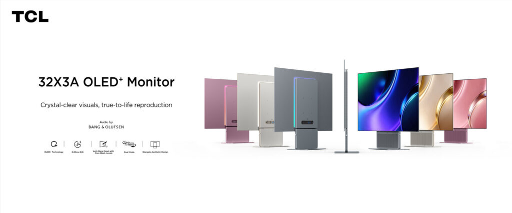 TCL Monitors expand in Europe with new OLED and Mini LED gaming displays