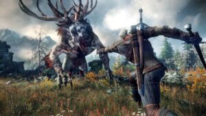 Witcher 3 - monster fight