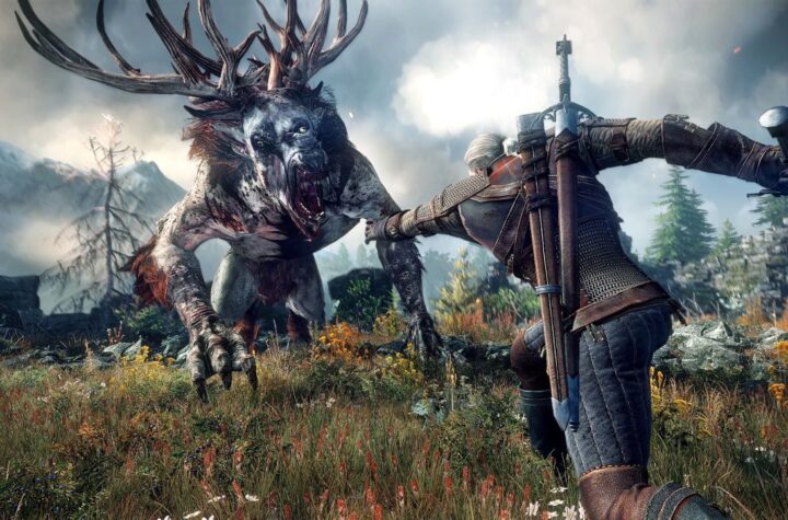 Witcher 3 - monster fight