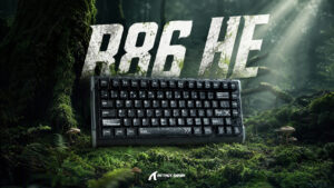 Attack Shark R86 HE Carbon Fiber Magnetic Switch Gaming Keyboard