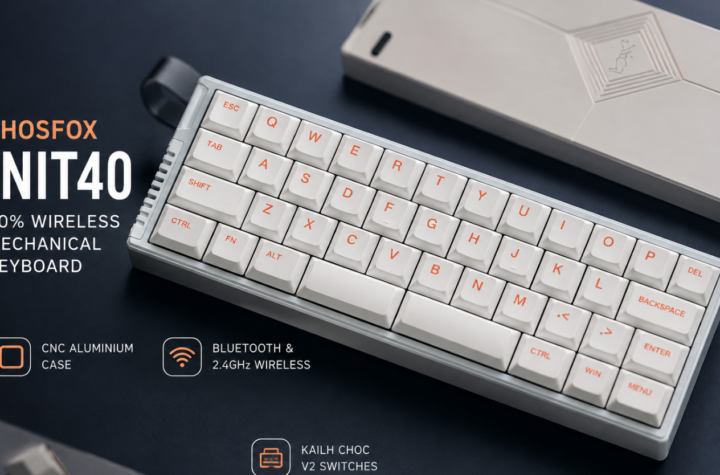 Chosfox Init40 wireless mechanical keyboard