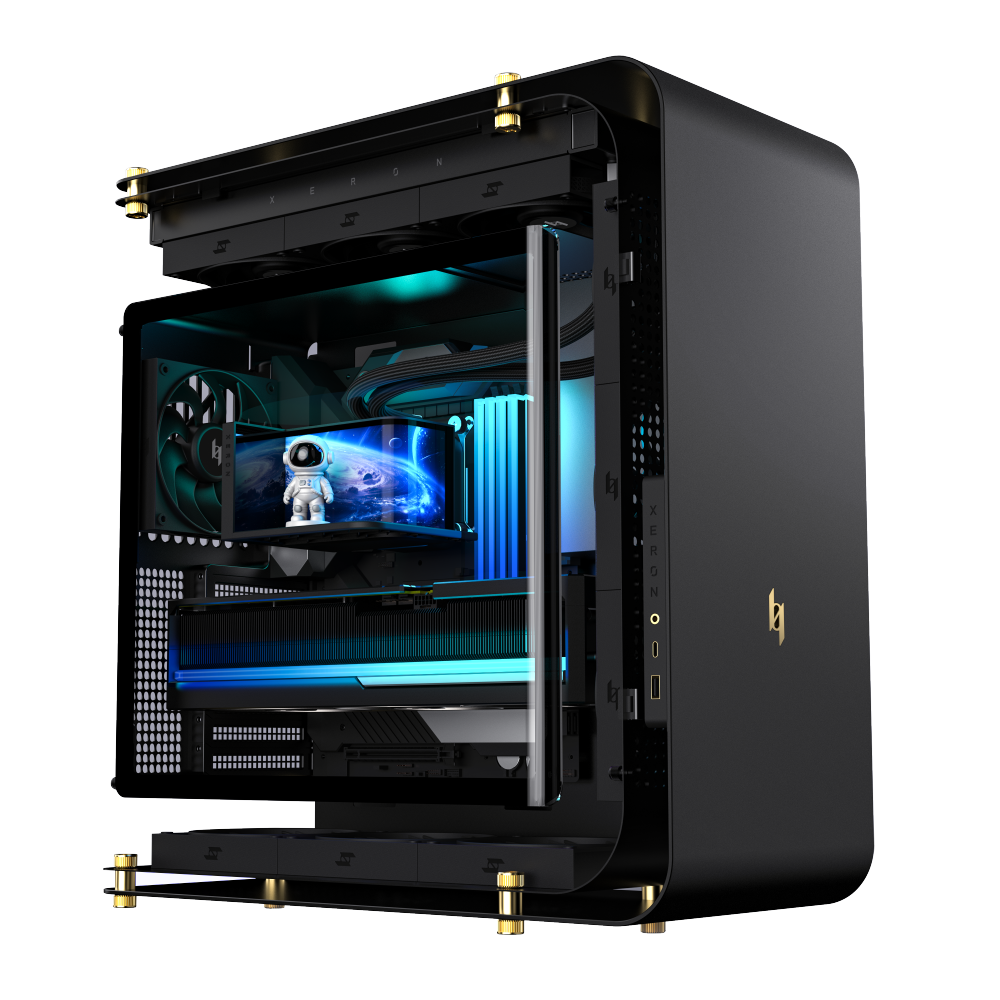 Xeron C Lab Cases Add a Fresh Open-Air Look to PC Builds at Gamescom 2026