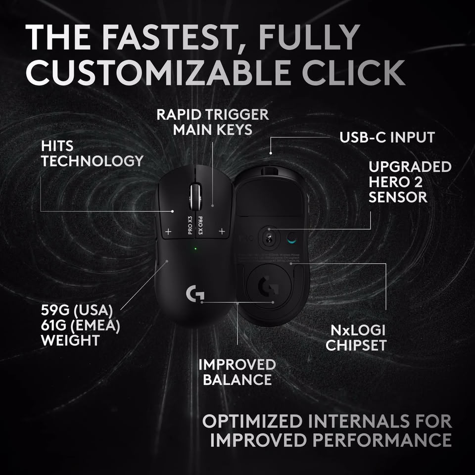 Logitech G Pro X3 Superstrike Leak Reveals a Better Battery and New Internals