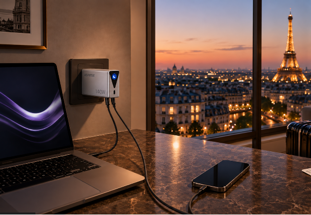 COLORFUL Launches iGame Guard G114 140W GaN Charger With Smart Display