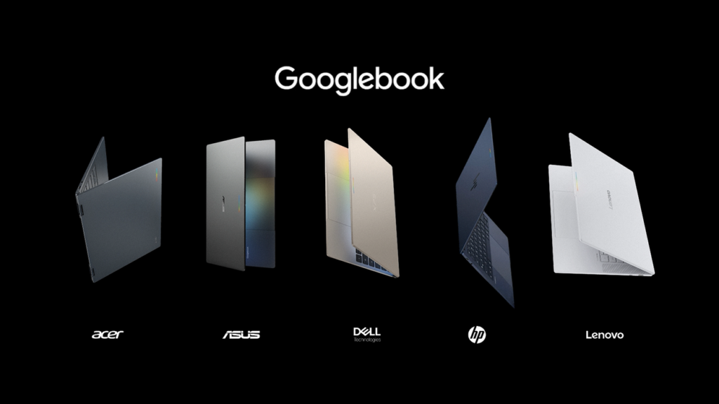 Googlebook laptops arrive with Intel’s new Core Ultra chips